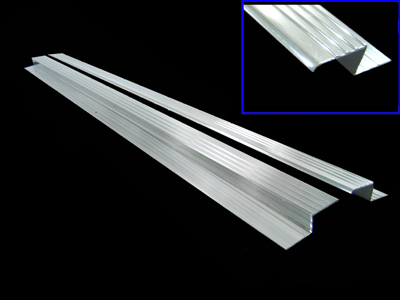 VW Door Sills, Billet Aluminum, Polished, Pair, All Sedans